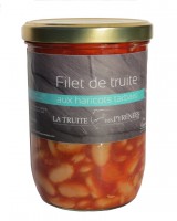 filet de truite haricots tarbais