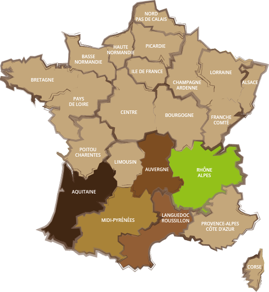 Carte de France